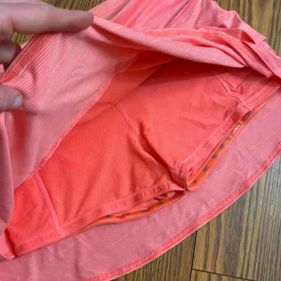 Athleta Swagger Skort Dot Stripe Tier Ruffle Athletic Mini Tennis Skirt Small - Picture 7 of 9